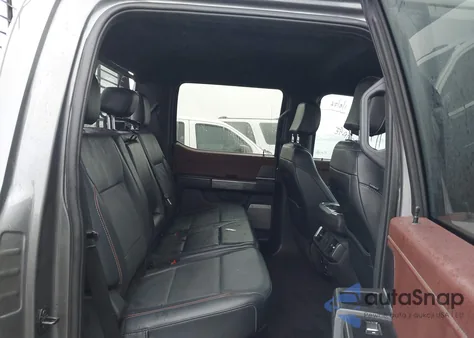 2022 Ford F-150 Lariat из США, поврежденный, VIN 1FTFW1E8XNFB42082